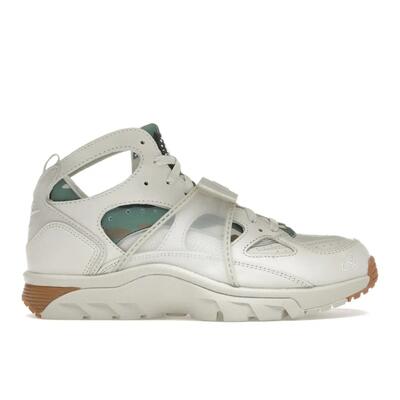 Nike air trainer huarache corteiz beige/blanc