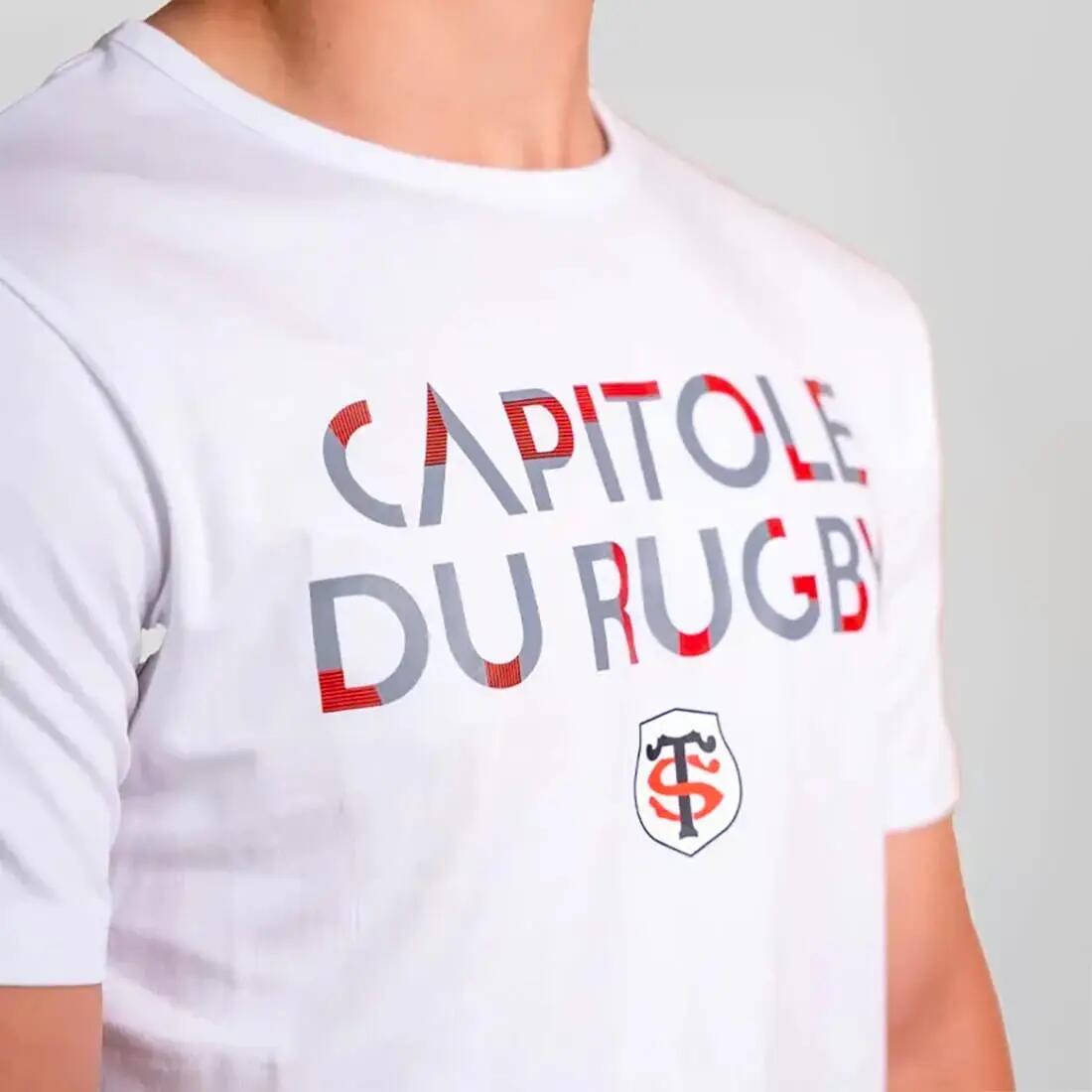 T-shirt branca Stade Toulousain Capitole du Rugby 3/3