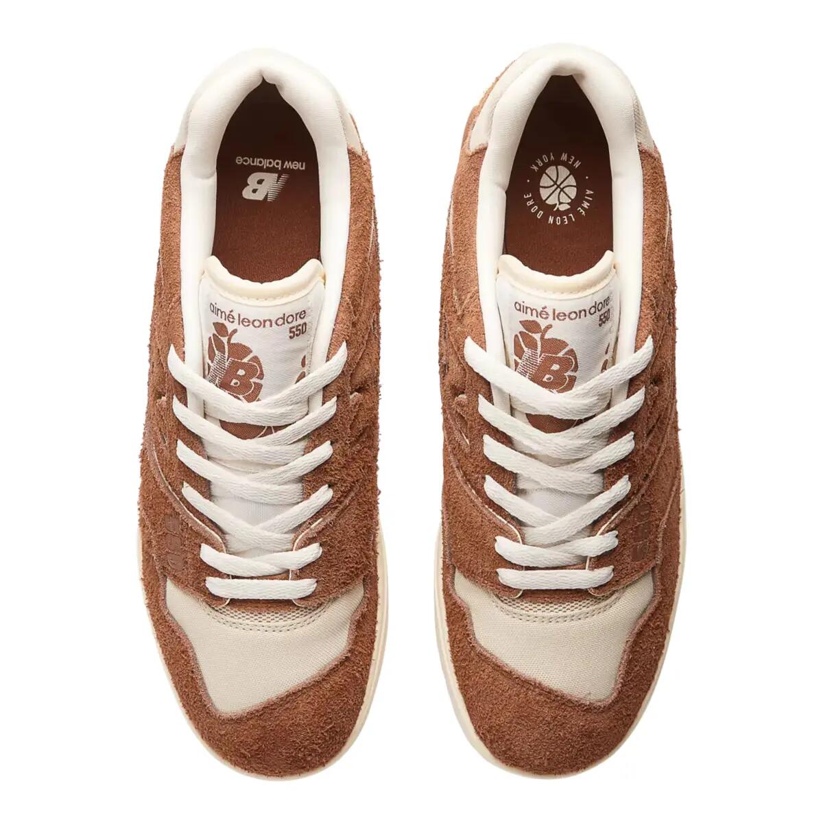 New Balance 550 Aime Leon Dore Brown Suede 3/6