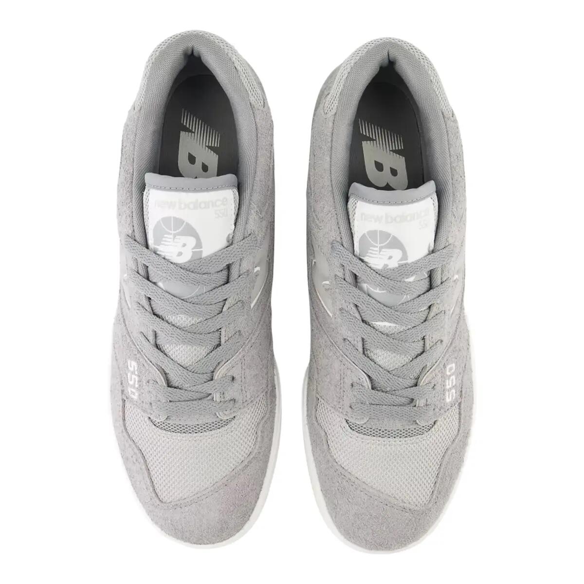 New Balance 550 Suede Slate Grey 3/6
