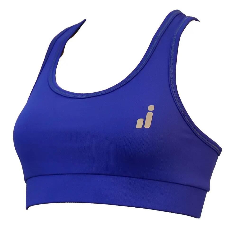 Joluvi Purna sportbeha voor dames - marineblauw 1/1