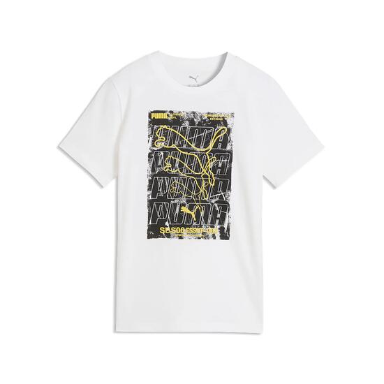 T-Shirt Puma Graphic Box Tee B Enfant