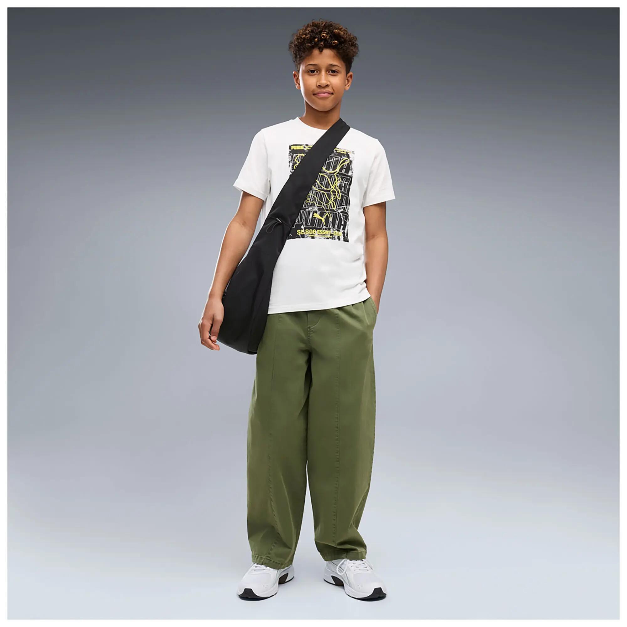 T-Shirt Puma Graphic Box Tee B Criança 4/4
