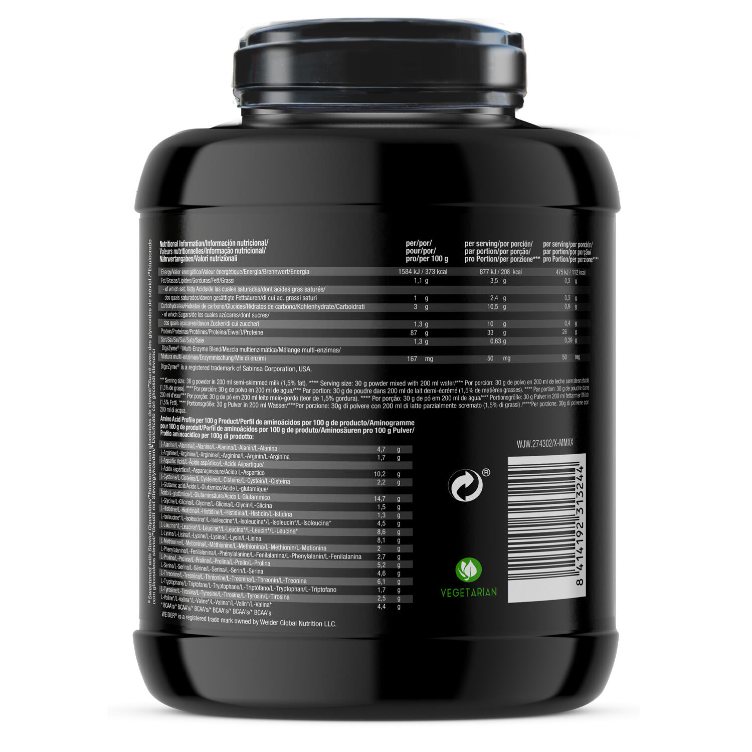 Whey isolate - Isolate Whey 100 CFM - Crème à la Vanille 4/5