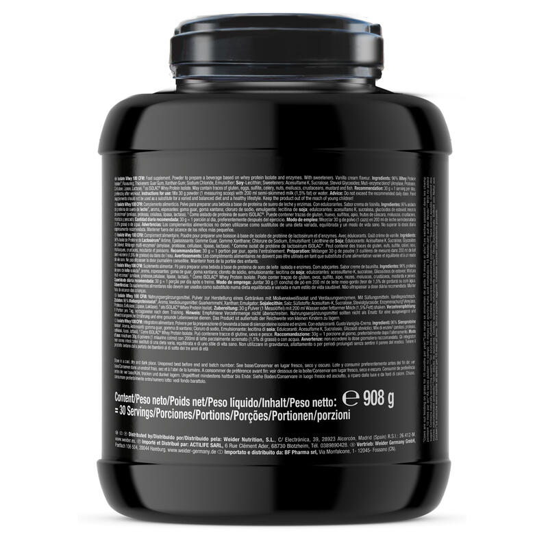 Isolate Whey 100% CFM, Baunilha, 908g