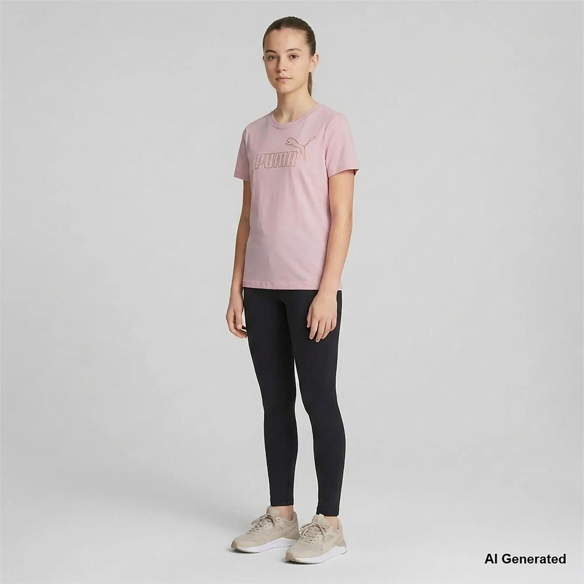 T-Shirt Puma Ess Rhinestone Tee G Dzieci 3/4