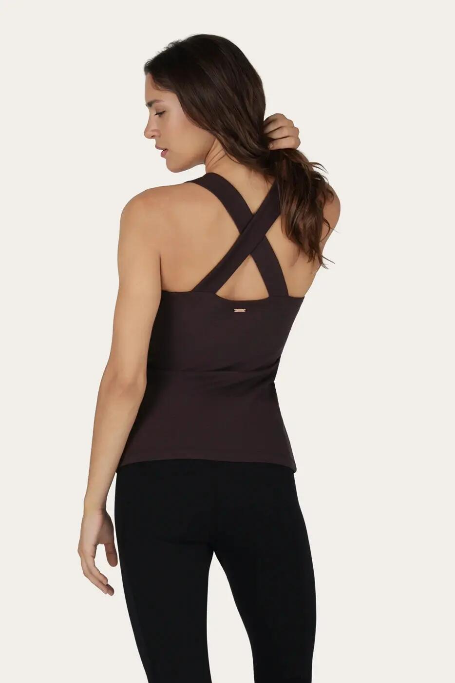 Top de sport Aina Yoga & Pilates - Coffee 3/6