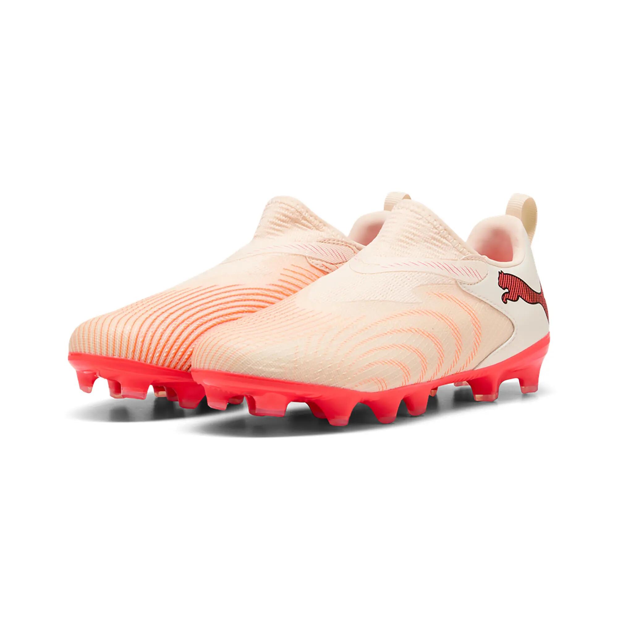 Chaussures De Football Puma Future 9 Match Ll Fg/Ag Jr Enfant 2/5