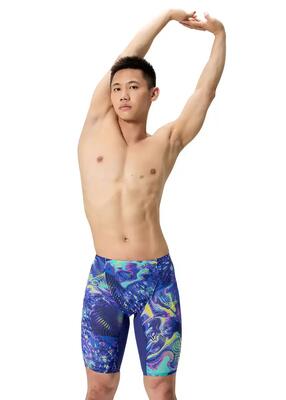 Speedo fastskin lzr pure valor 2.0 high waisted jammer - navy / multi - 20