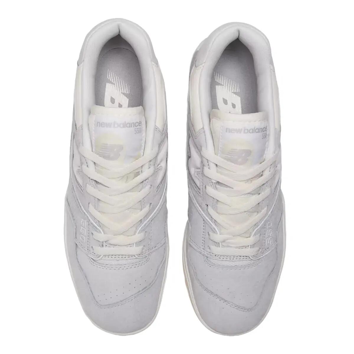 New Balance 550 Grey Suede 3/6