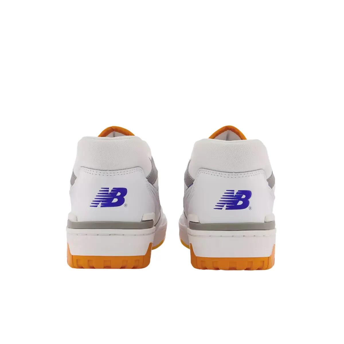 New Balance 550 White Vibrant Orange 5/5