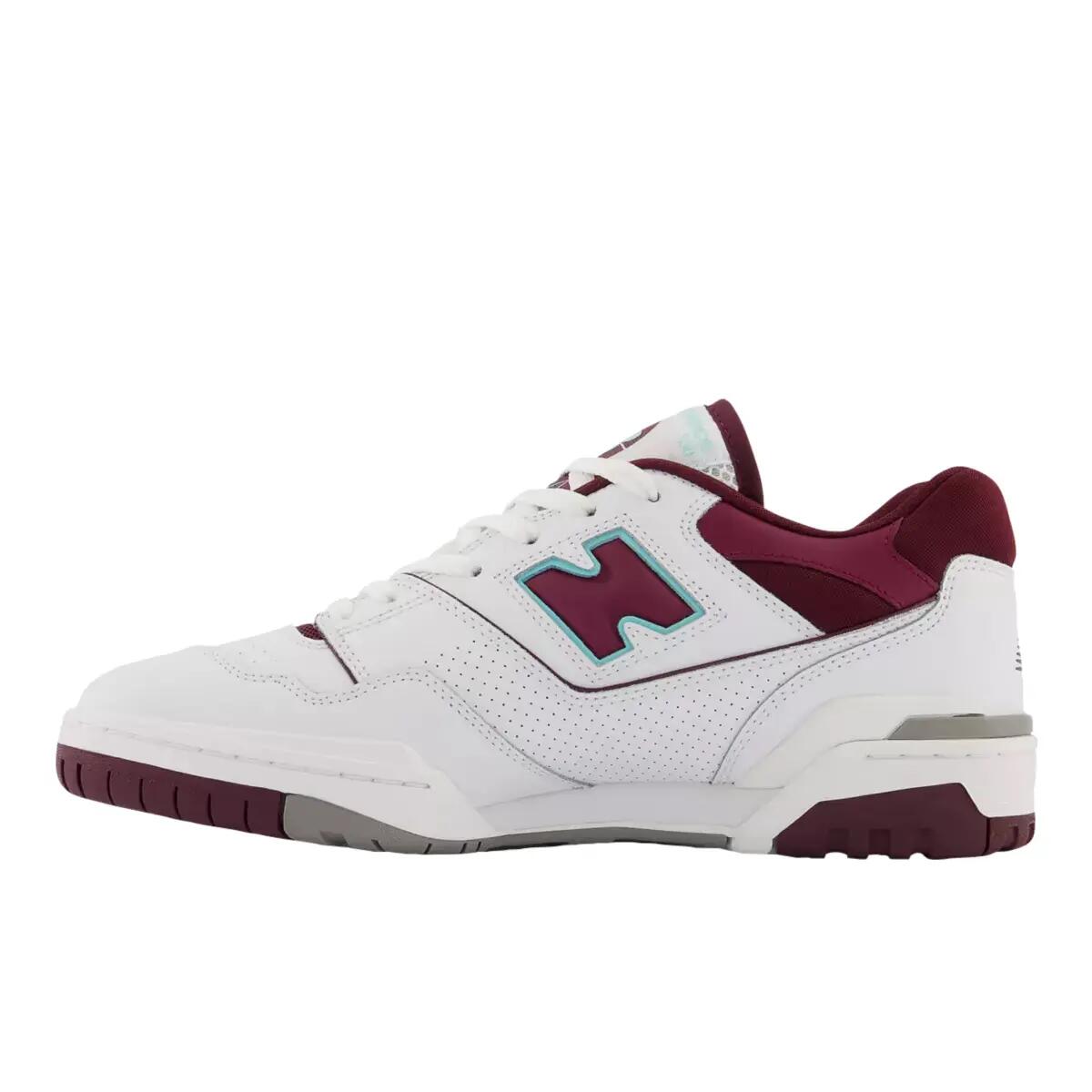 New Balance 550 Burgundy Cyan 2/5