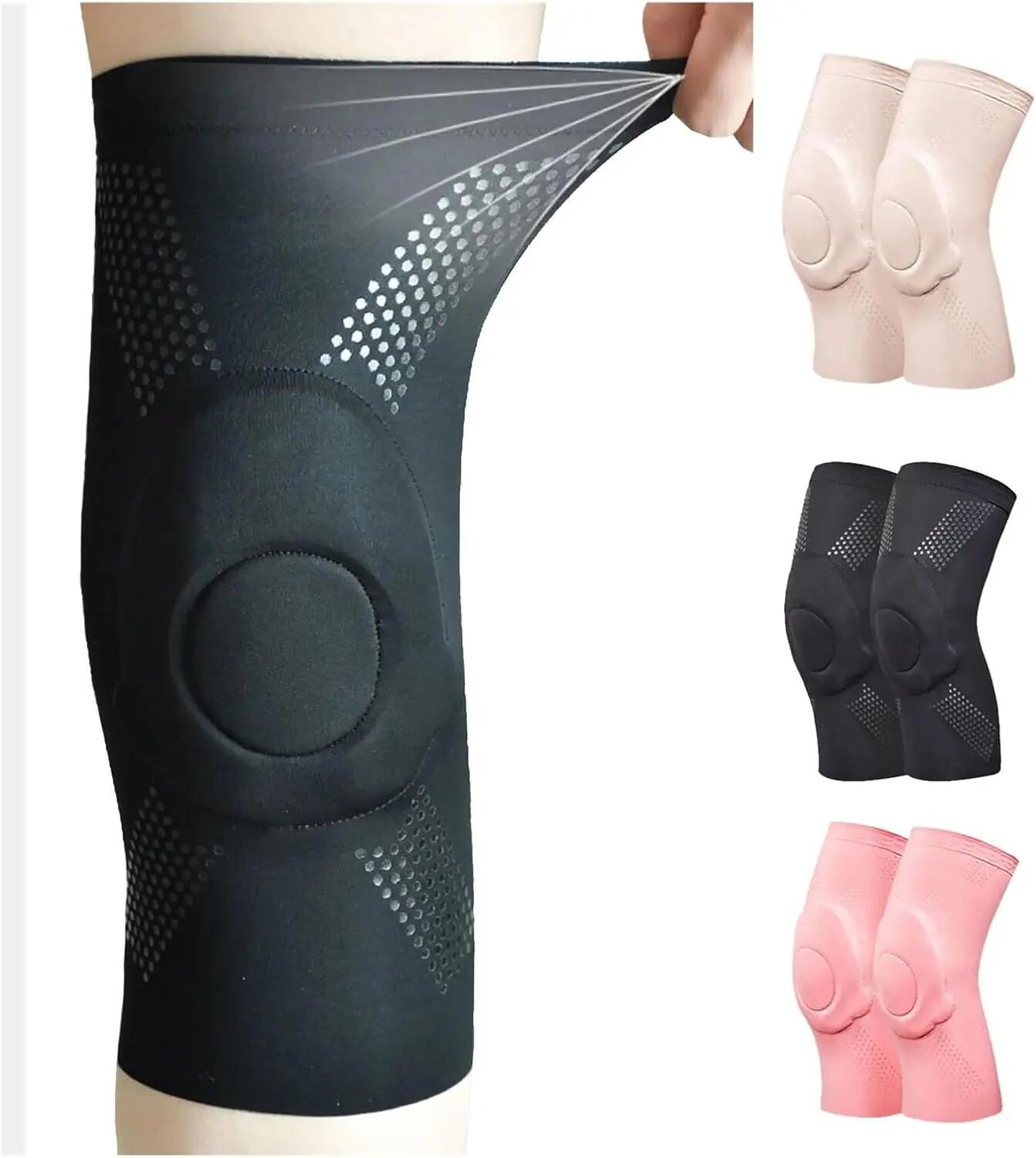 Genouillères de sport (danse, volley-ball, yoga) avec sangle de soutien médial e 2/6