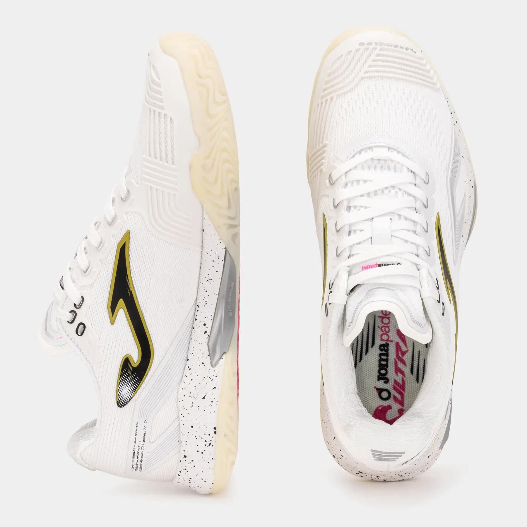 Chaussures Padel Femme Joma Ultra Light Lady 25 Blanc 4/5