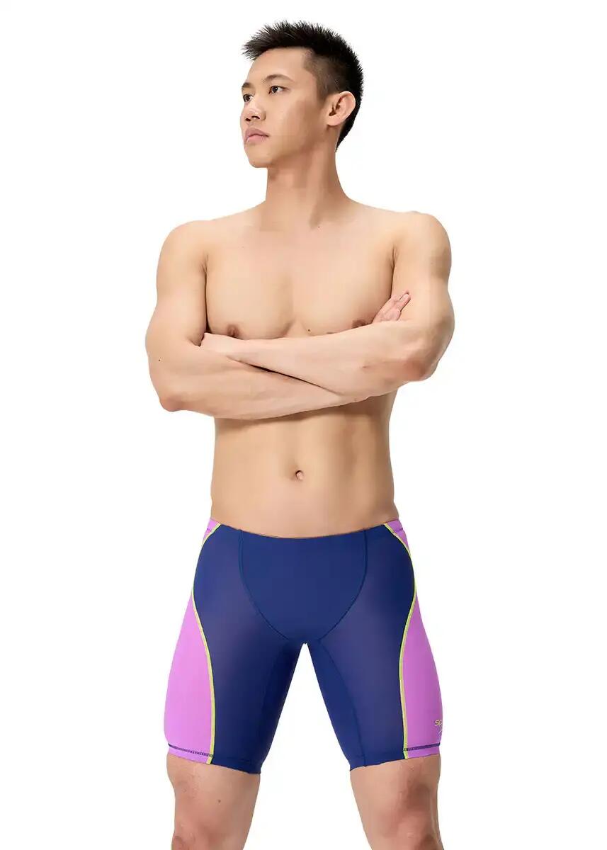Speedo Fastskin Hyperspark Solid Jammer - Navy / Neon Jelly - 24 1/1