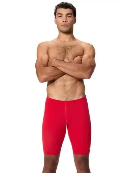 Speedo Men's Endurance+ Logo Jammer - Red - 34