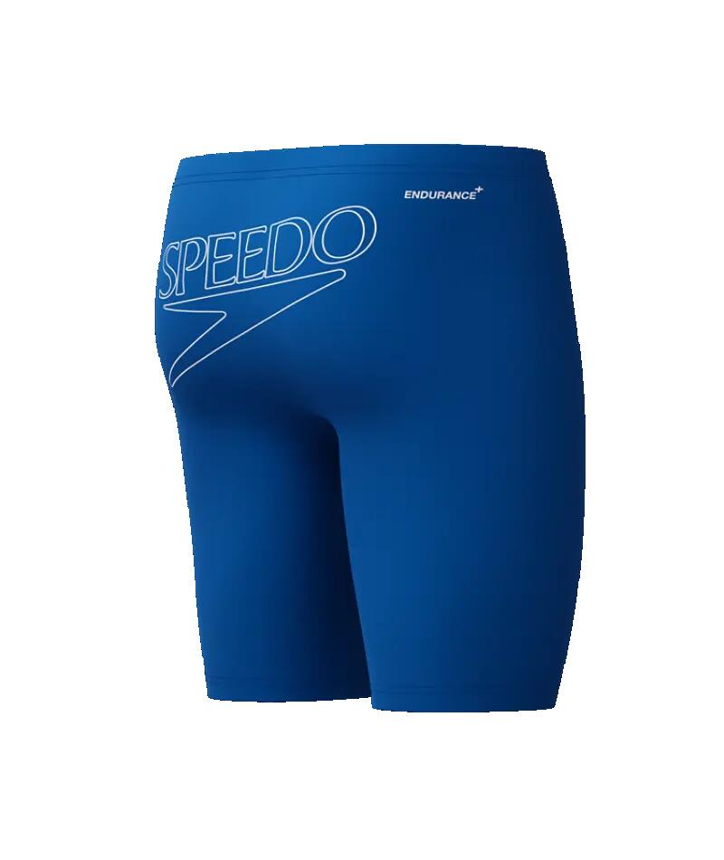 Costume da bagno Speedo Endurance+ Logo Jammer da uomo - Blu - Taglia 32 4/5