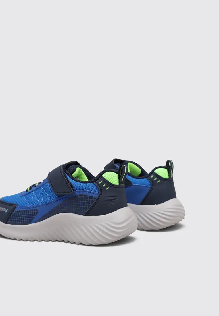 Baskets basses sport enfants waterproof Skechers BOUNDER bleu 4/4