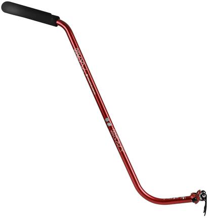 Barre d’apprentissage vélo 10–20", 450 g, alu 6061, poignée 2 mains – PUSHPRO