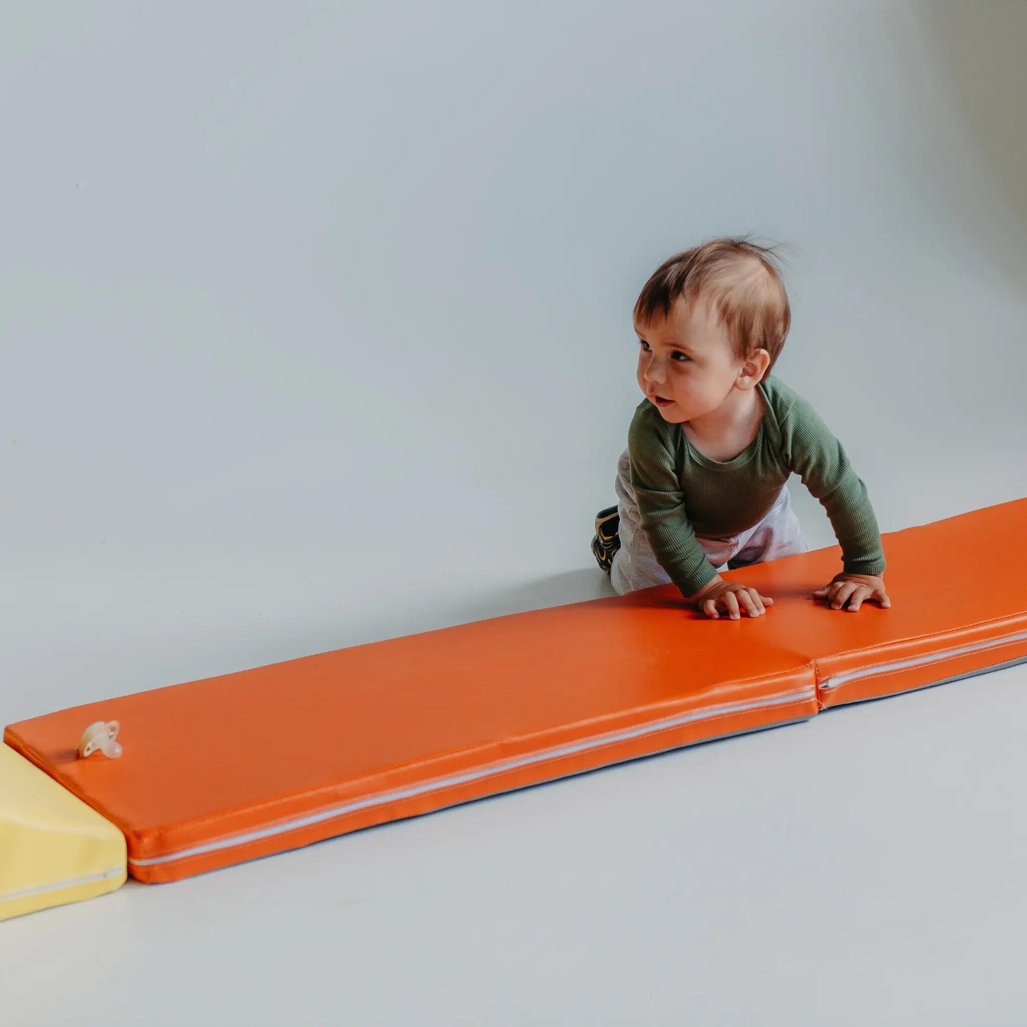 Tapis de motricité pliable pour enfants, KUBO MATO orange 5/11