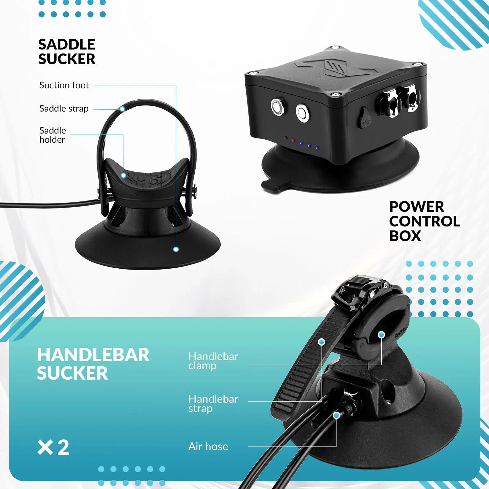 ROCKBROS Porte-vélo de toit pour voiture 7/9