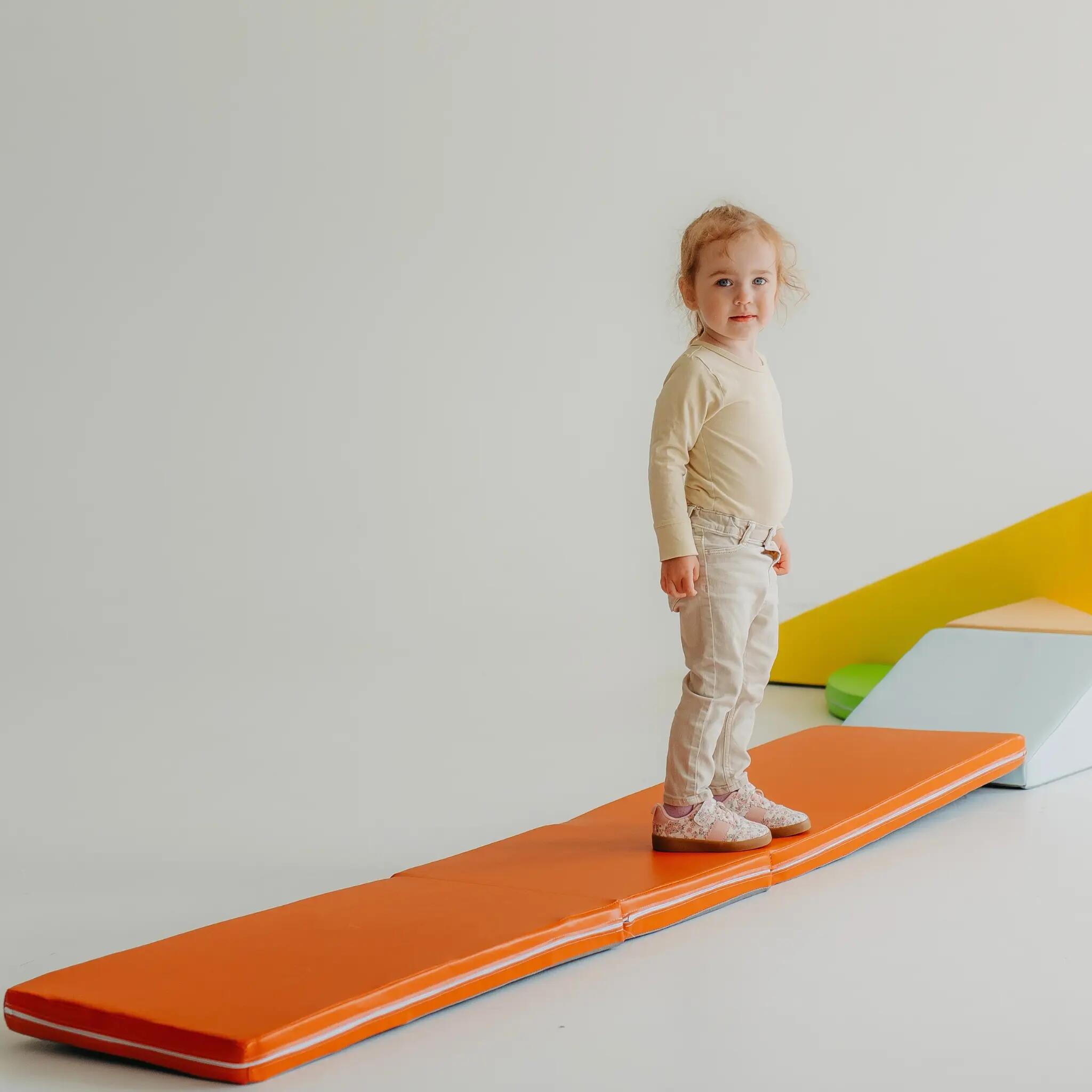 Tapis de motricité pliable pour enfants, KUBO MATO orange 4/11