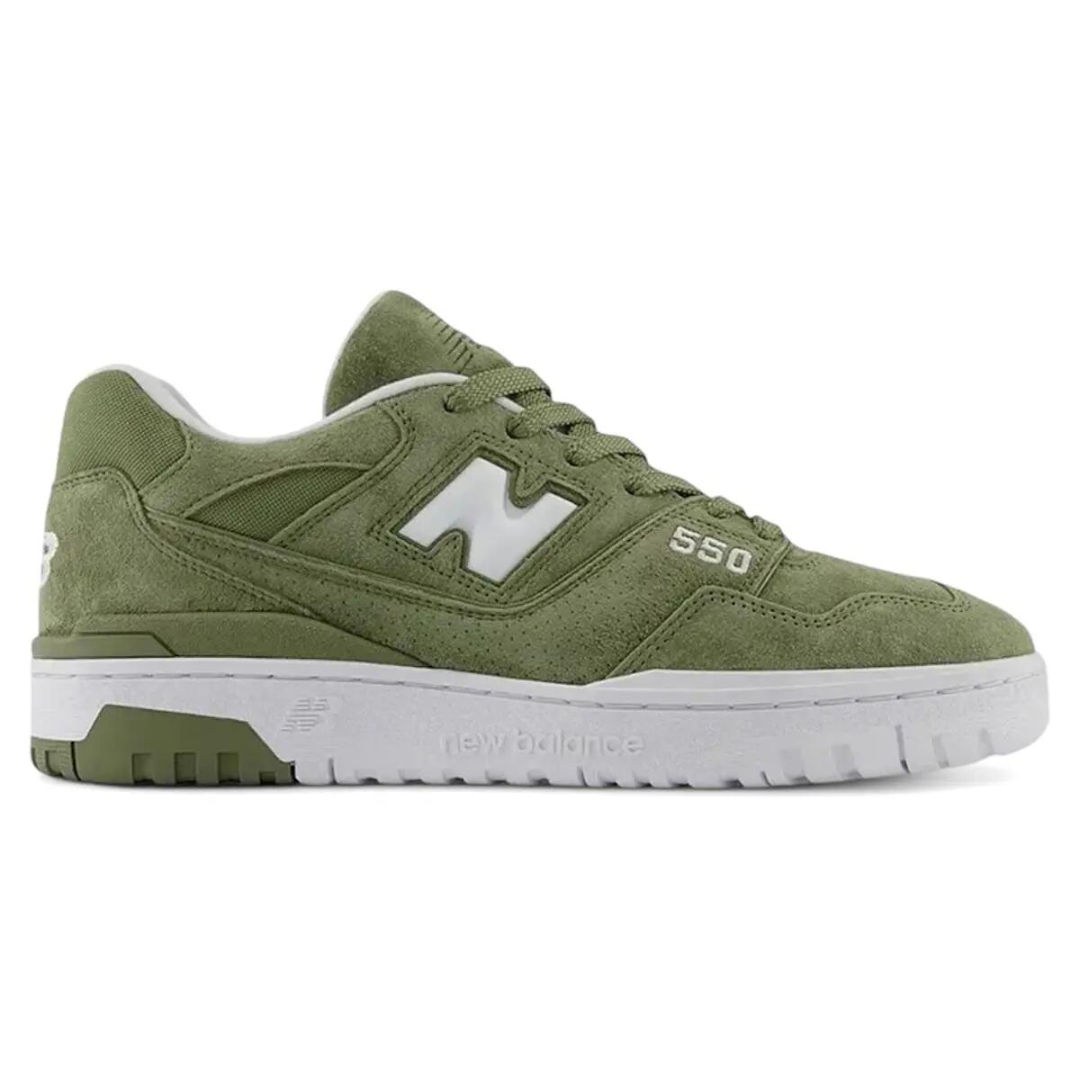 New Balance 550 Dark Olivine White 1/6
