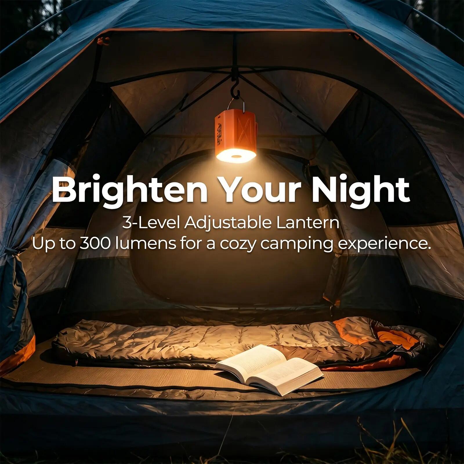 RoosCamp Air Master Cube – Pompe de camping électrique avec lampe LED – 4,5 kPa 14/15