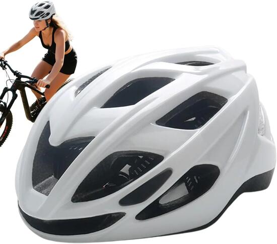 Casque De Cyclisme Léger Multisport pour Homme Et Femme, Adapté Au Vélo, Absorpt