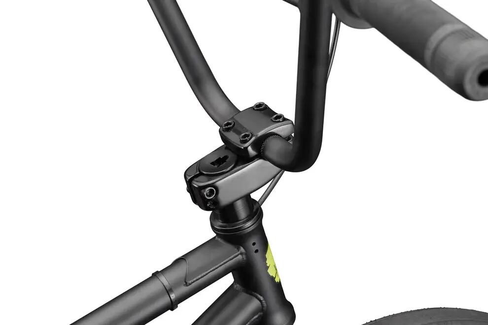 Fiets - BMX - Unisex - BLVD 20 - Freestyle, robuust frame - Mat zwart 3/4