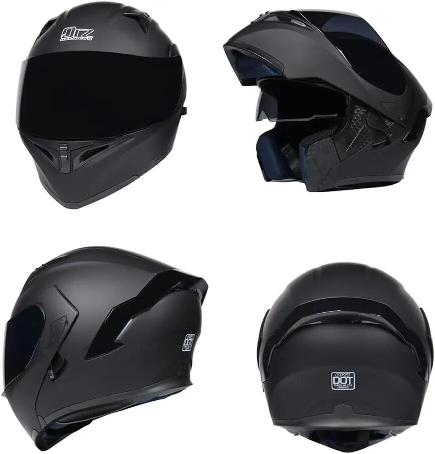 Casque intégral du Visage Moto Casque modulaire Casque Moto intégrée Double visi 3/5