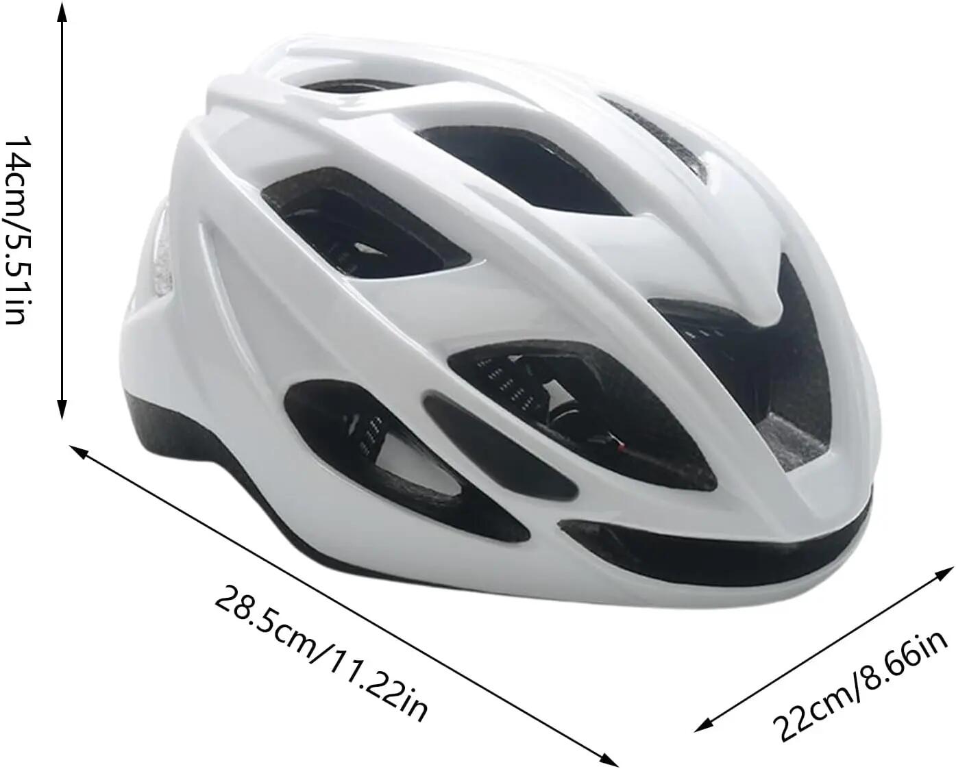 Casque De Cyclisme Léger Multisport pour Homme Et Femme, Adapté Au Vélo, Absorpt 6/8