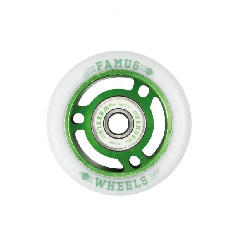 FAMUS Rolle QUAD Grün Weiß [x8] 2/4