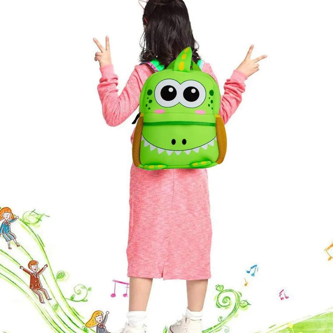 Mini-sac à dos pour enfants (maternelle) avec motifs d'animaux – Sac pour garçon 6/6