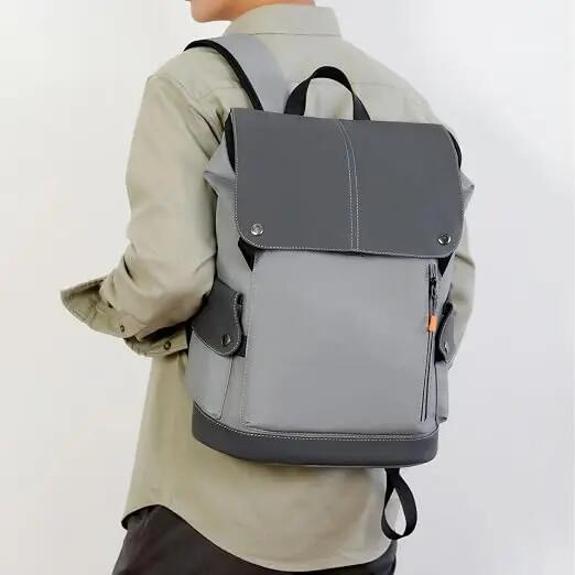 Sac à dos homme grande capacité, imperméable, bandoulière idéale pour le travail 7/7