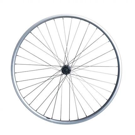 Koło rowerowe tylne 28 mach kas-8, QR,obr.srebrna
