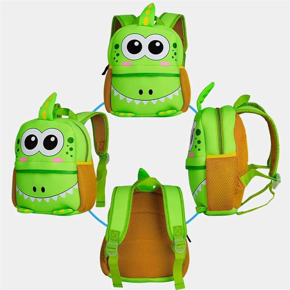 Mini-sac à dos pour enfants (maternelle) avec motifs d'animaux – Sac pour garçon 3/6