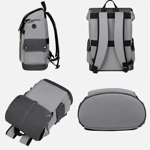 Sac à dos homme grande capacité, imperméable, bandoulière idéale pour le travail 3/7