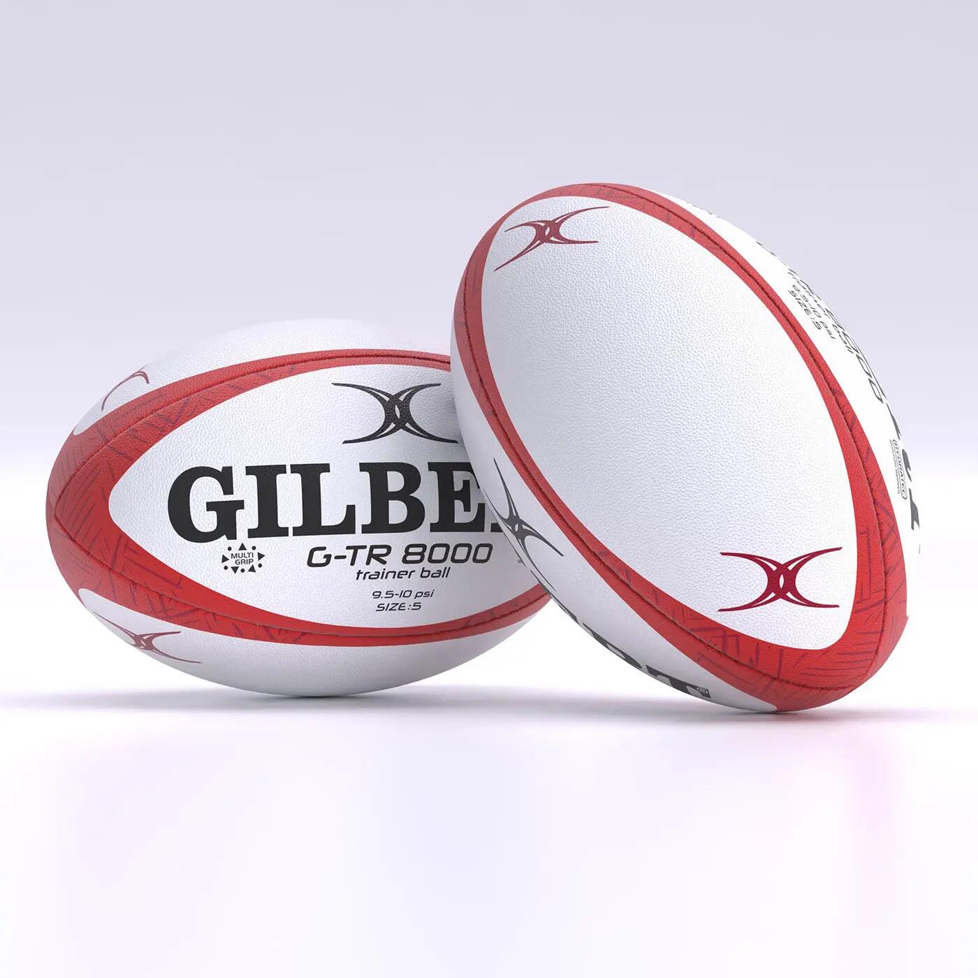 Balón de rugby Gilbert G-TR8000 Rojo Talla 5 2/3