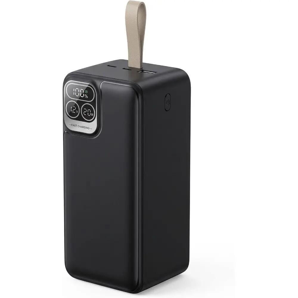 Power Bank de 50000 mAh com cabo USB-C integrado e 6 saídas 2/4