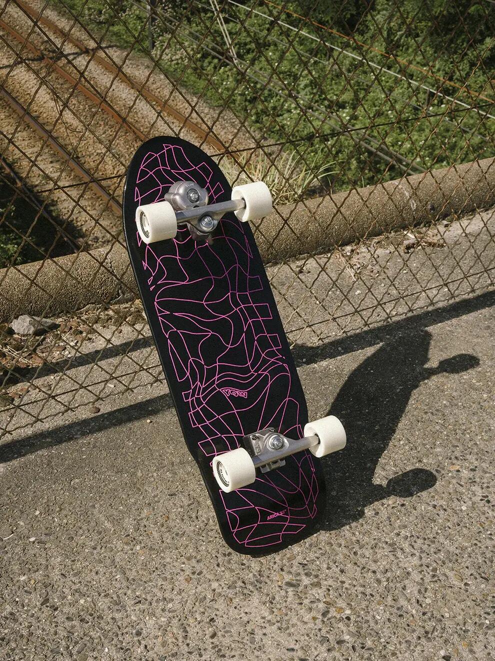 YOW Arica 33" Surfskate – Planche de surf polyvalente et réactive 3/4