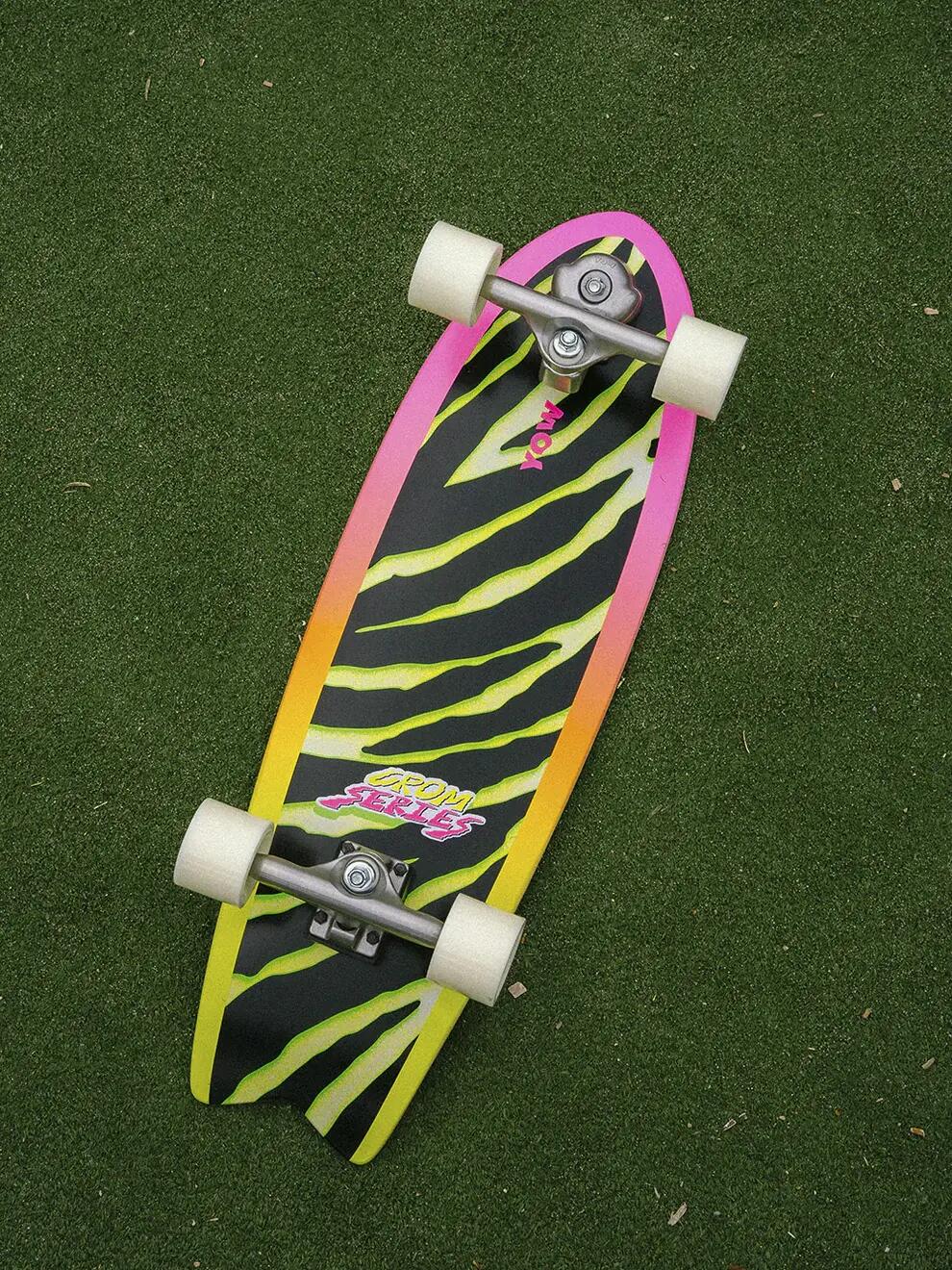 Surfskate - jeunesse - agile - huntington 30" - multi-colour 3/4