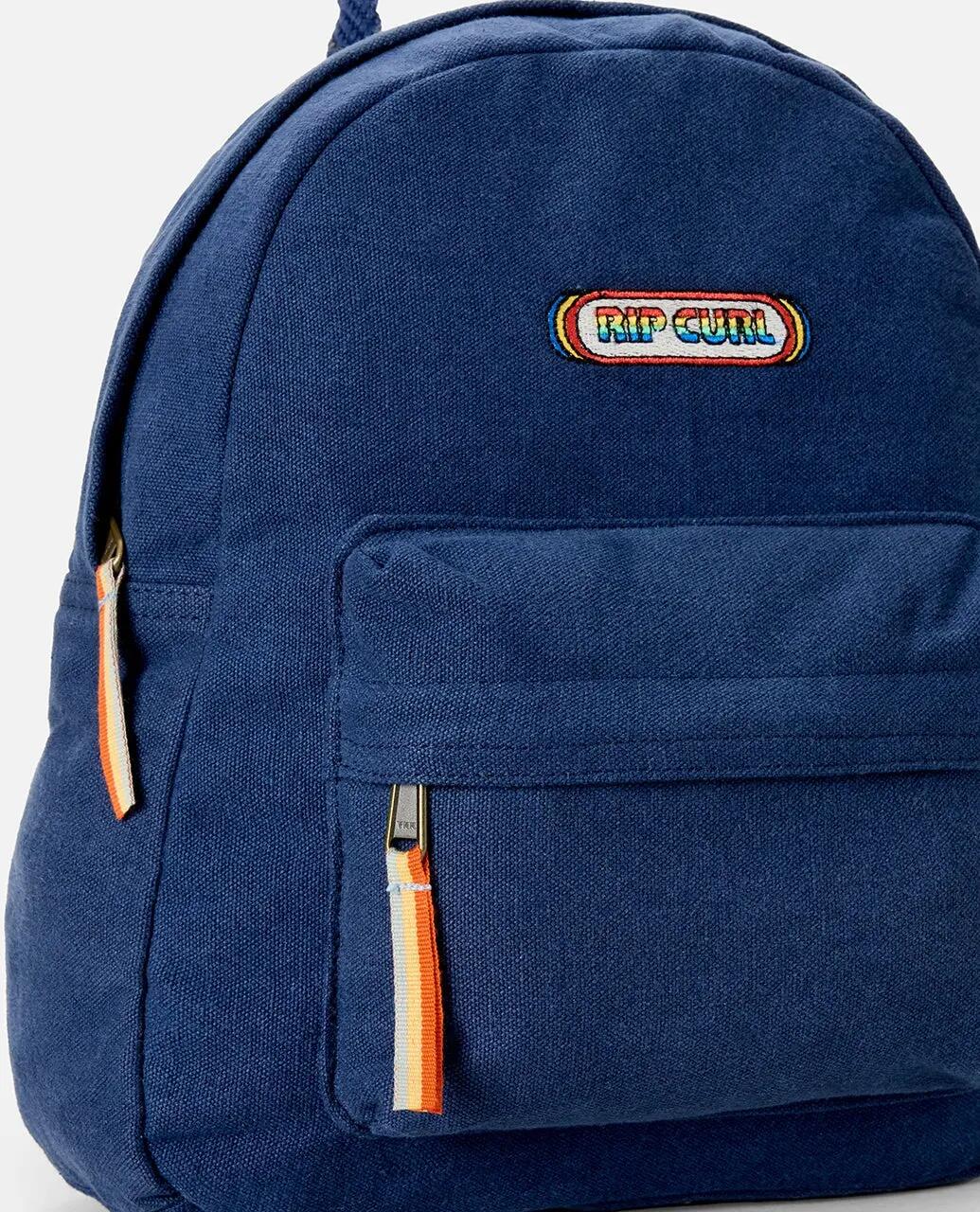 Produto Unissexo Petit Sac à dos Mixed Canvas 7L - Dark Navy 4/4