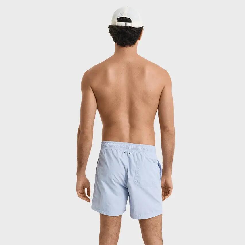 Short de bain homme Basic Mini Logo Bleu IV 4/4