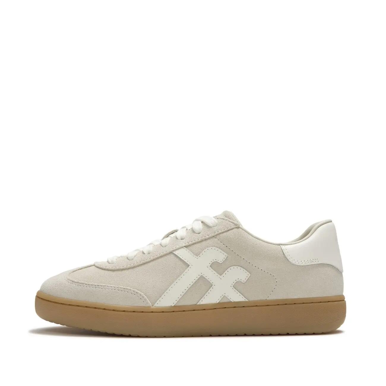 FITFLOP The Dash T-Toe Suede Sneakers  TAUPE/ CRÈME 42 4/7