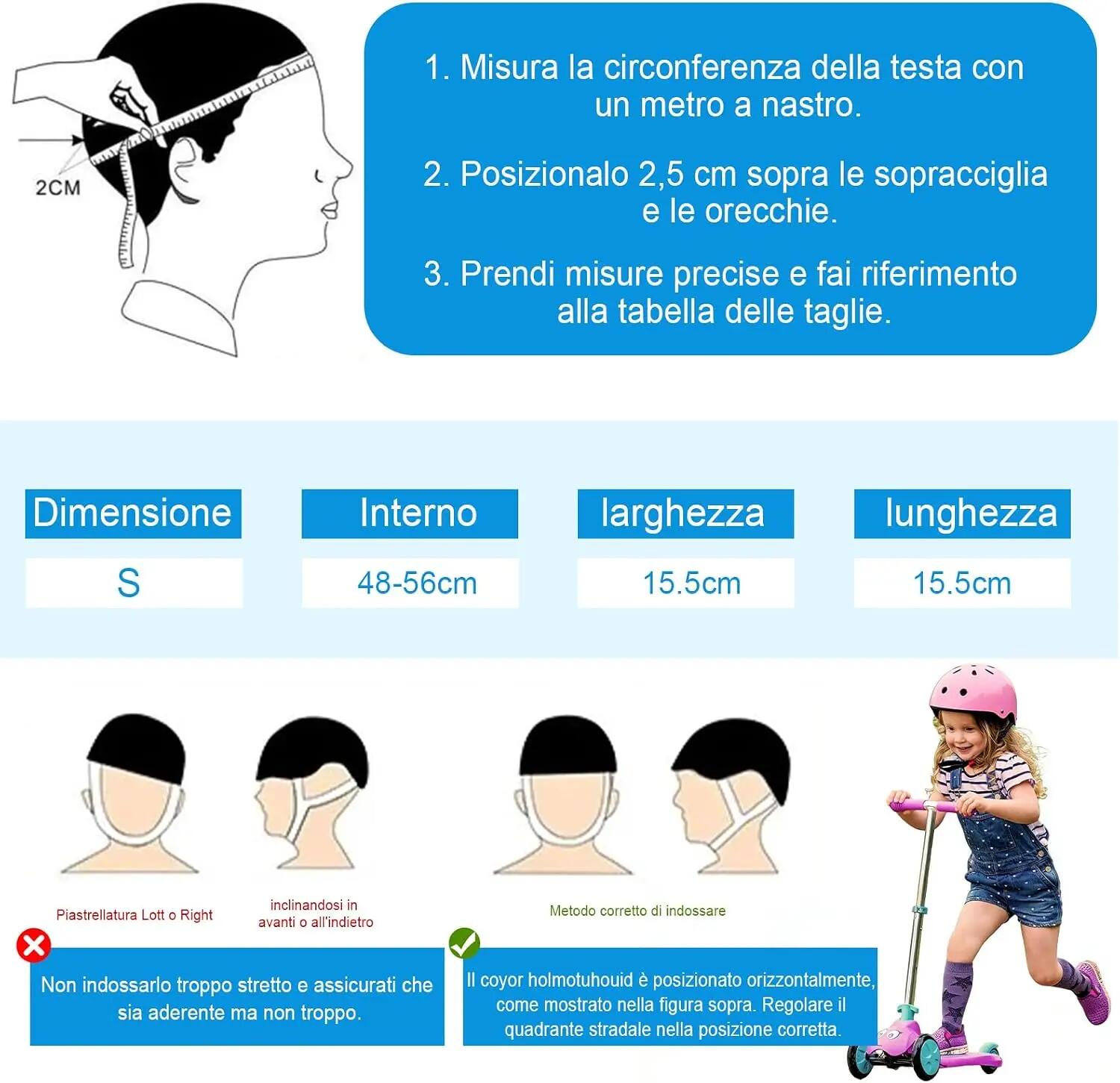 Casque Vélo pour Enfants Taille S, Réglable 48-56 cm Ventilé Décoration Personna 3/6