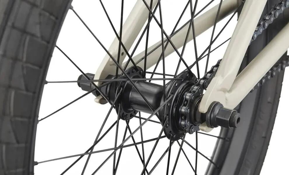 BMX - Freestyle - Unisex - BLVD 20 - Stevig frame, 20 inch - white 3/4