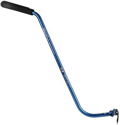 Barre d’apprentissage vélo 10–20", 450 g, alu 6061, poignée 2 mains – PUSHPRO