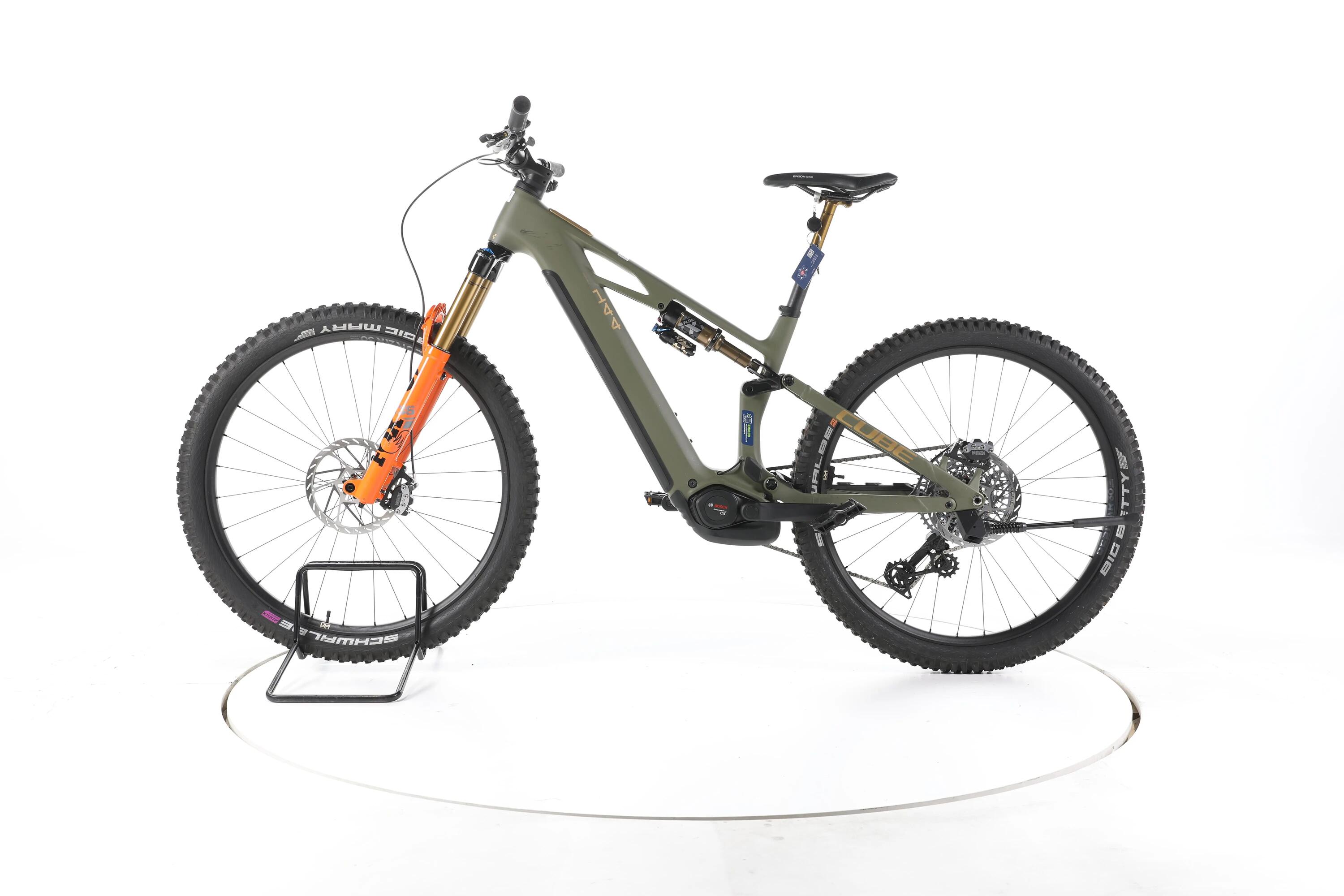 Tweedehands - Cube Stereo Hybrid ONE44 HPC TM E-Bike Fully Carbon  - Zeer goed 6/7
