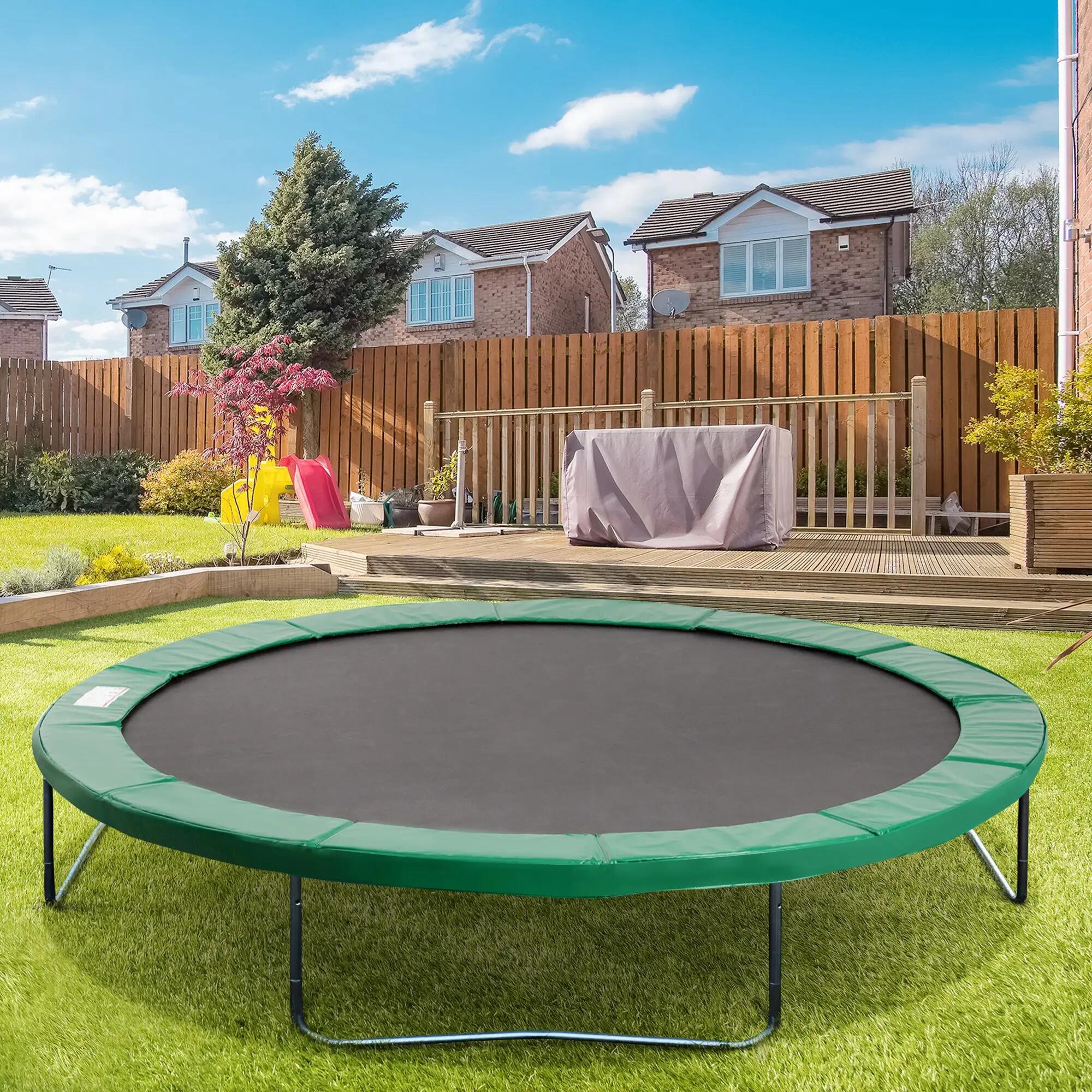 Bordure de trampoline de 366 cm de large, résistante aux déchirures et aux UV, h 3/9